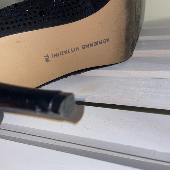 Black rhinestone heels - Picture 13 of 13